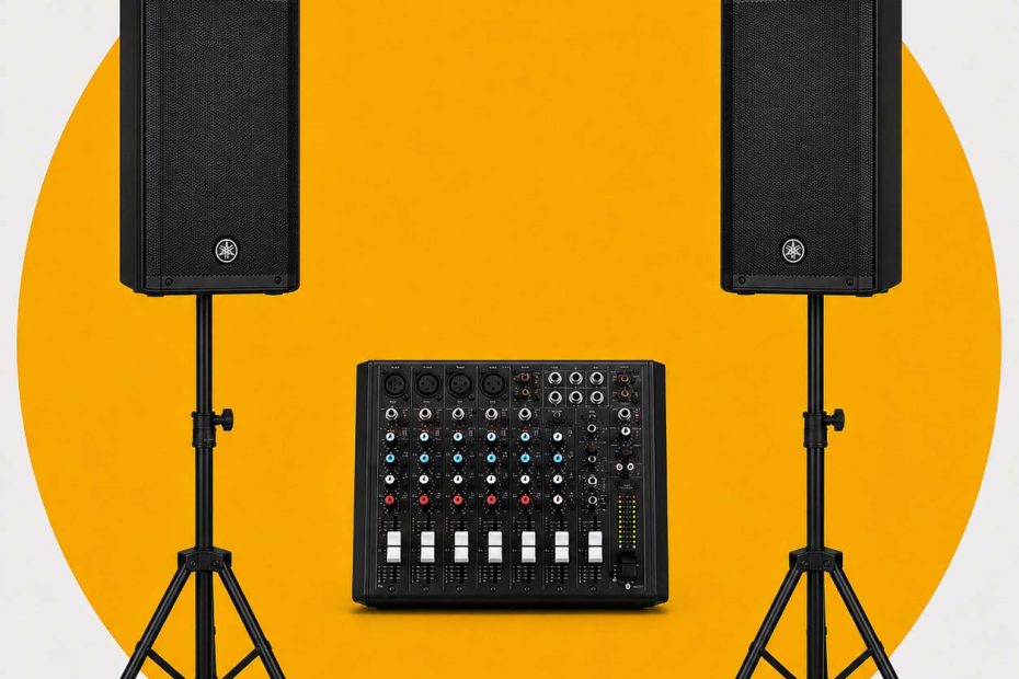Location enceinte et table de mixage à Pau