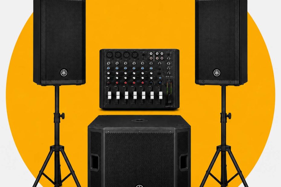 Location enceinte et table de mixage à Pau