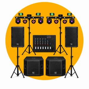 Location sonorisation et lumières pour festival à Pau