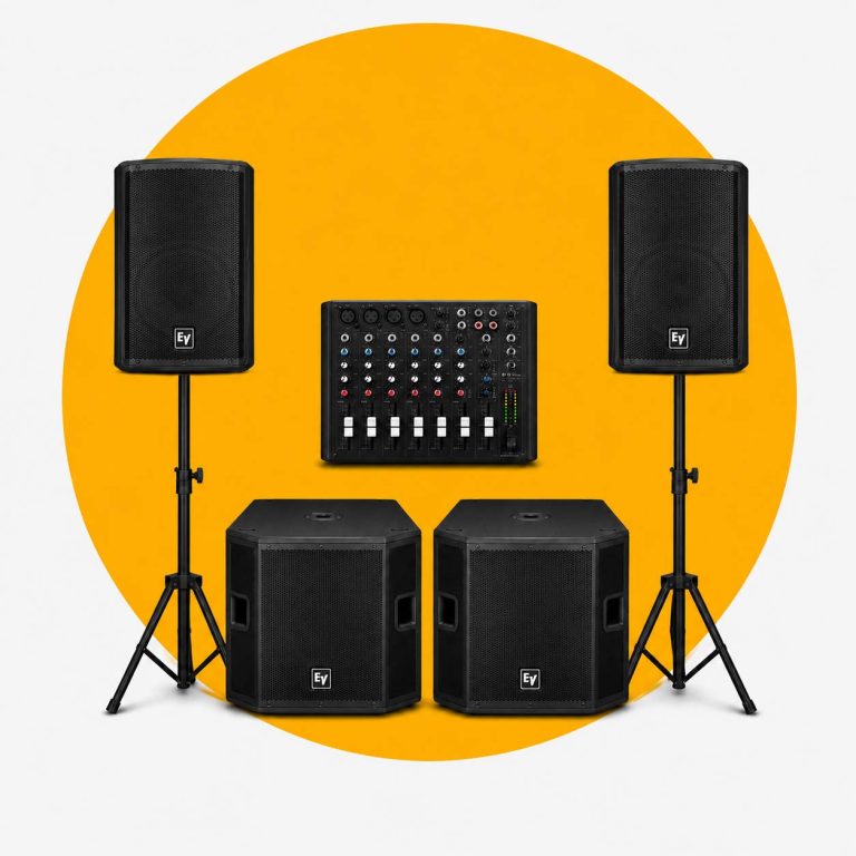 enceinte et table de mixage en location à Pau