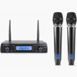 Système 2 micros sans fil (portée 50 m)